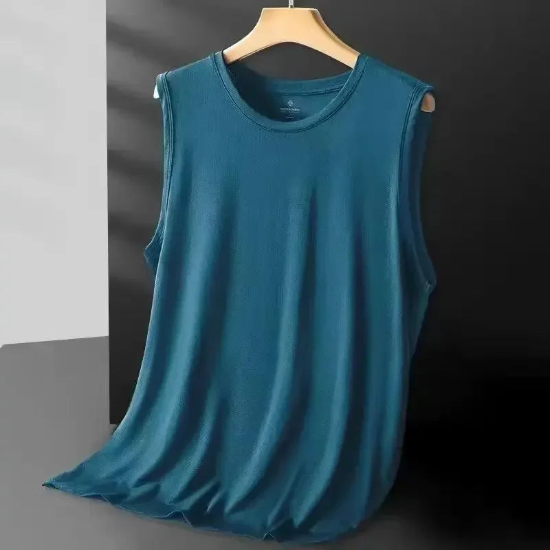 Regata Masculina de Seda Gelo – Casual & Esportiva