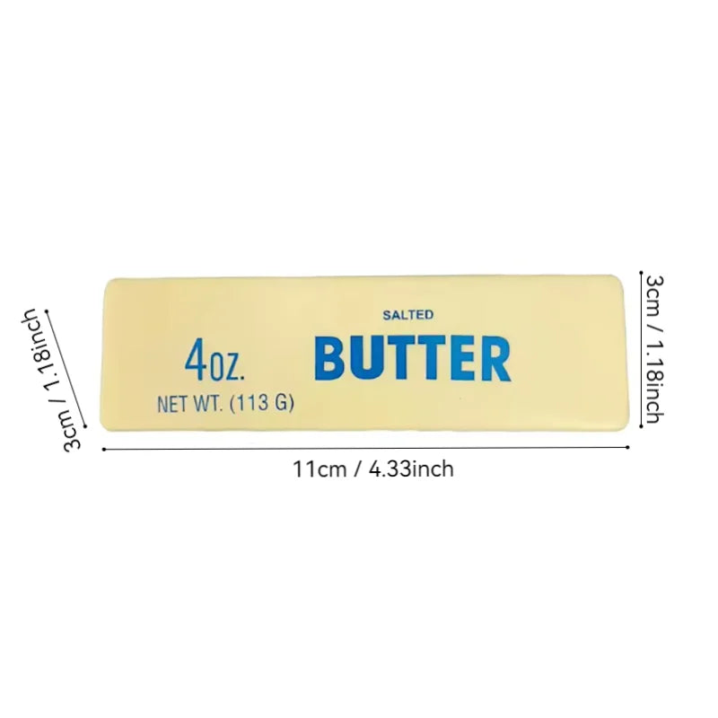 Brinquedo Anti-stress Squishy Queijo Butter Stick Fidget Toy