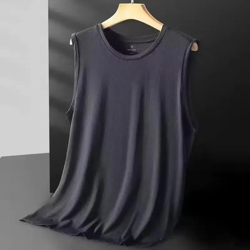 Regata Masculina de Seda Gelo – Casual & Esportiva