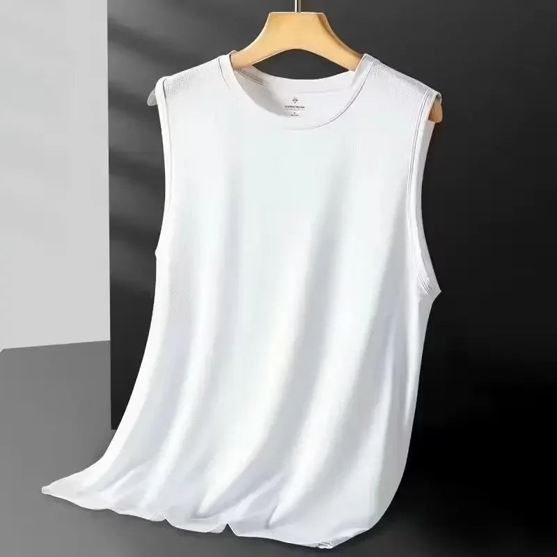 Regata Masculina de Seda Gelo – Casual & Esportiva