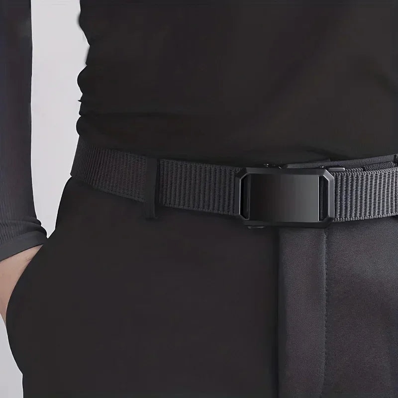 Cinto Tático Masculino 2026 – Fivela Automática e Lona de Alta Resistência